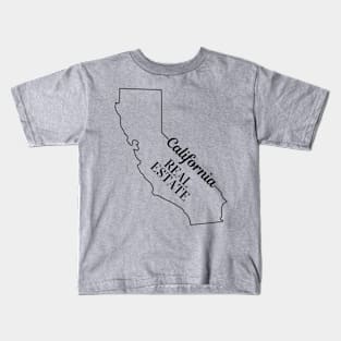 California Real Estate Kids T-Shirt